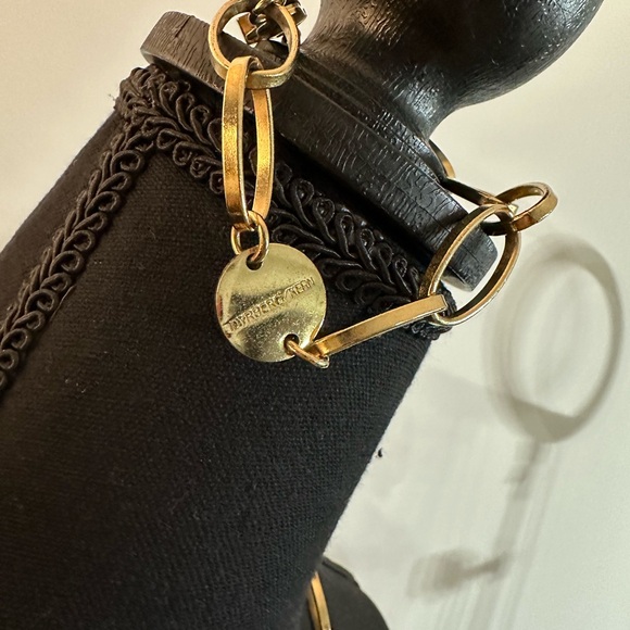 Dyrberg/Kern Gold Necklace & Bracelet - Picture 9 of 12